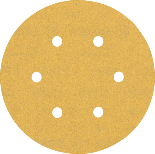 Papier ścierny EXPERT C470 z 6 otworami do szlifierek mimośrodowych 150 mm, G 180, 50 szt.