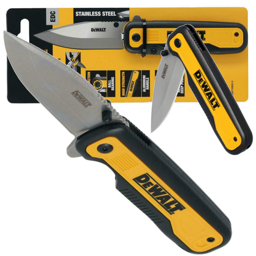 NÓŻ SKŁADANY KIESZONKOWY 82mm DEWALT DWHT10993-0