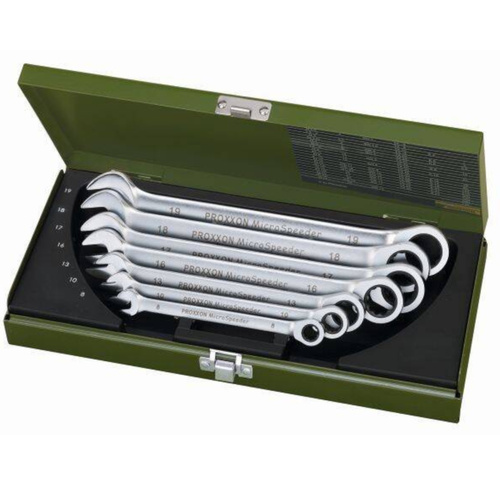 Zestaw 7 sztuk kluczy płasko-oczkowych Proxxon Microspeeder PR23275