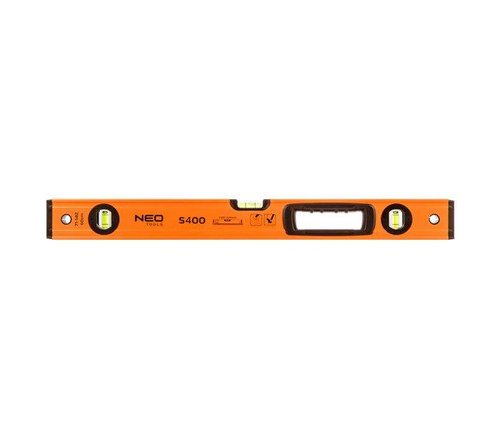 Poziomnica aluminiowa NEO Tools S 400, o długości 60 cm 71-142