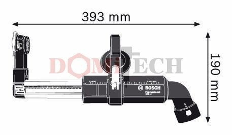 Zestaw do odsysania pyłu Bosch GDE 16 Cyl