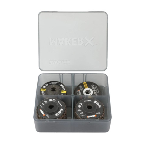 Tarcze do szlifierki 50mm MakerX 16szt. Worx WA7213