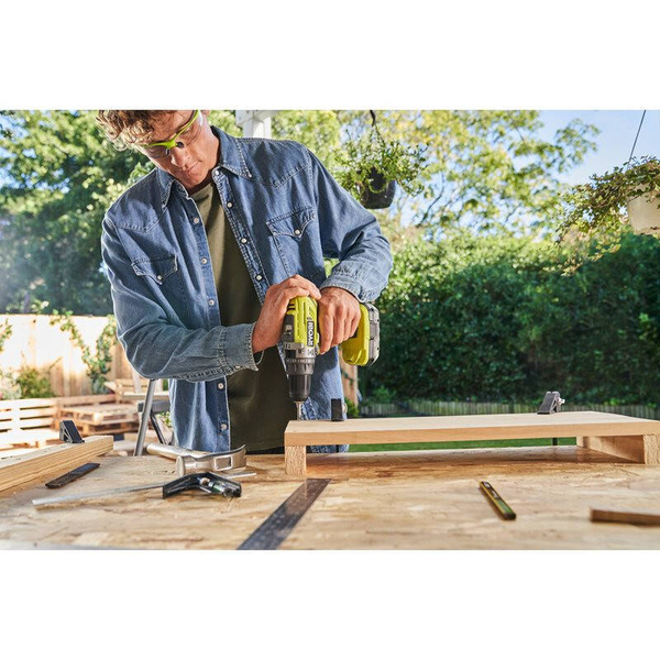 Wiertarko-wkrętarka udarowa Ryobi R18PD3-0