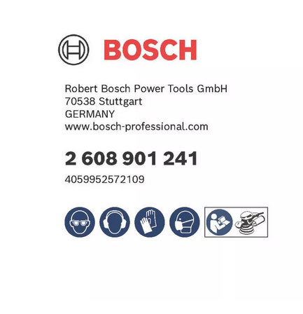 Tarcza filcowa Bosch EXPERT N880 125 mm P80/100 2608901241