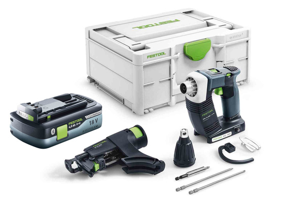 Wkrętarka budowlana DWC 18-4500-Basic + aku 4,0 Festool 577056