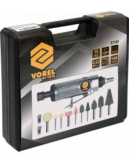 Szlifierka pneumatyczna prosta Vorel 81109