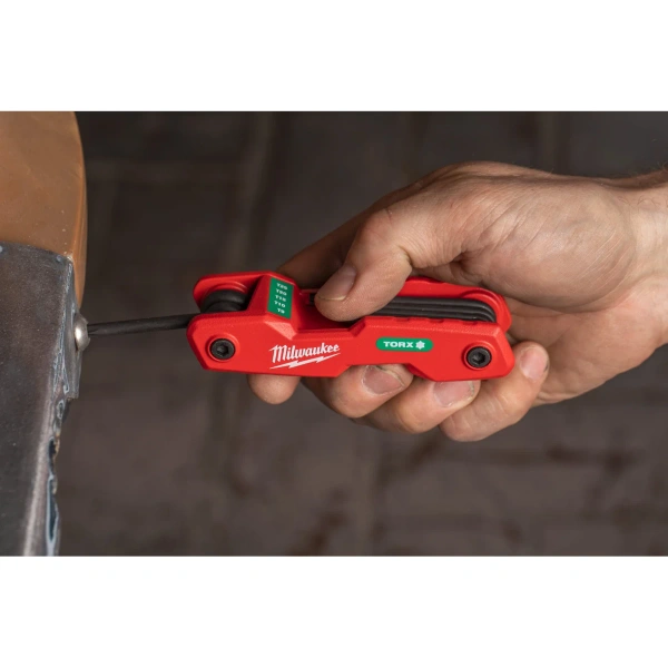 Zestaw składanych kluczy TORX Milwaukee 4932480979