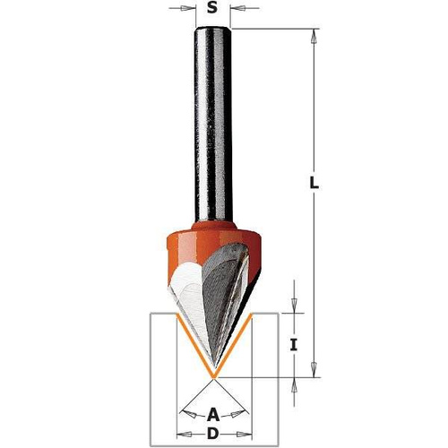 Frez HM D=12,7 I=11 A=60 CMT 958.001.11