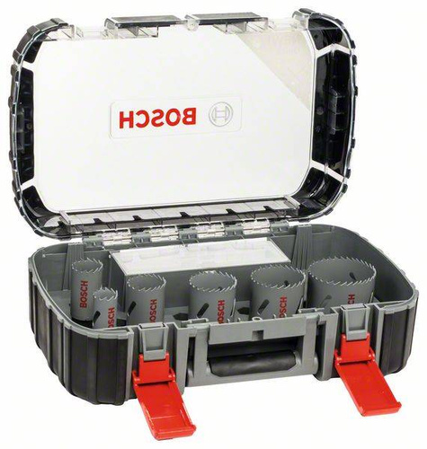 6-elem. zestaw bimetalowych pił otwornic HSS dla elektryków, 22–64 mm Bosch 2608580885