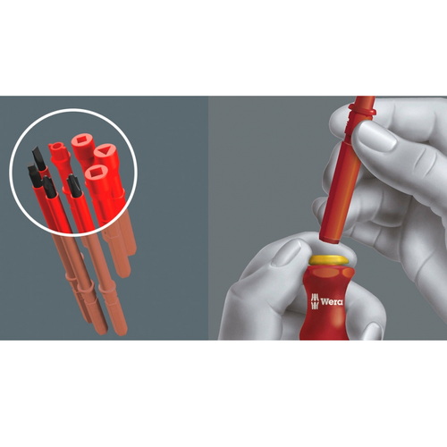 Wkrętaki izolowane Wera 05059030001 1kV VDE TORX - zestaw 17 sztuk