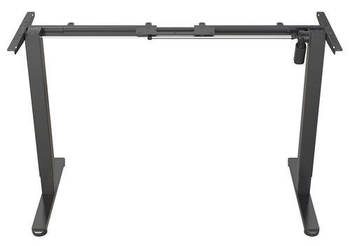 Biurko elektryczne 140x60 cm Zyonix FLUX Black Rustical Oak