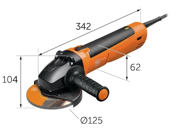 Szlifierka kątowa Fein CG 15-150 BL (72251060000)