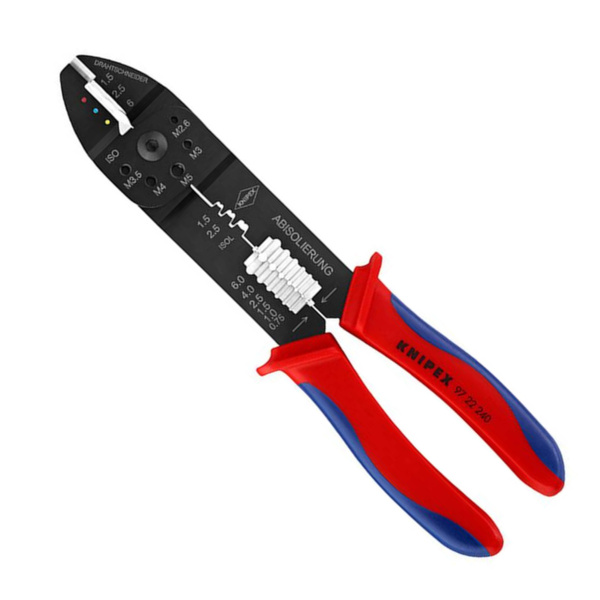 Szczypce do zaciskania końcówek Knipex 9722240SB