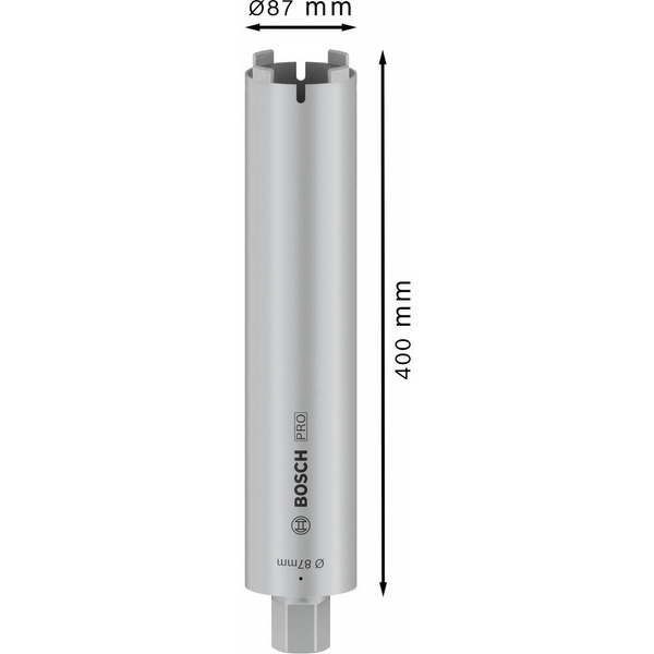 Koronka diamentowa 87x400x4 1 1/4" Bosch Best for Universal 2608601407