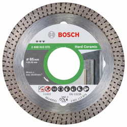 Tarcza diamentowa Best for HardCeramic 85 mm Bosch 2608615075