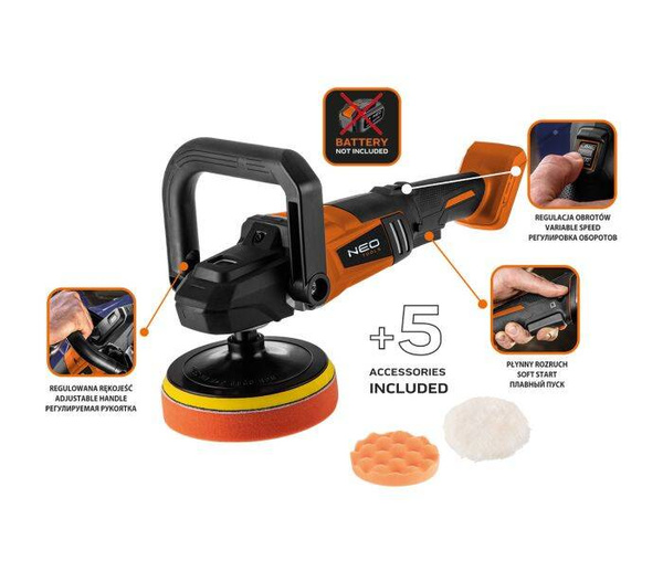 Polerka samochodowa Neo Tools 04-602
