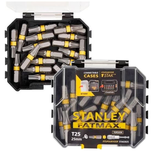 BIT UDAROWY T25 25mm 20szt. STANLEY STA88571-XJ