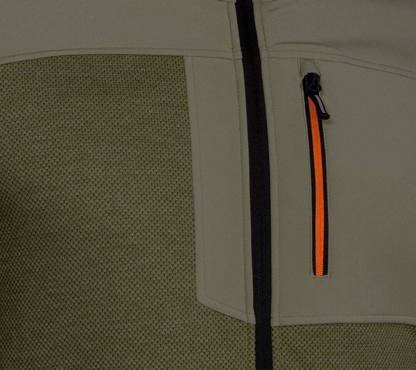 Bluza softshell OUTDOOR, zielona, NEO Tools 81-517-XL