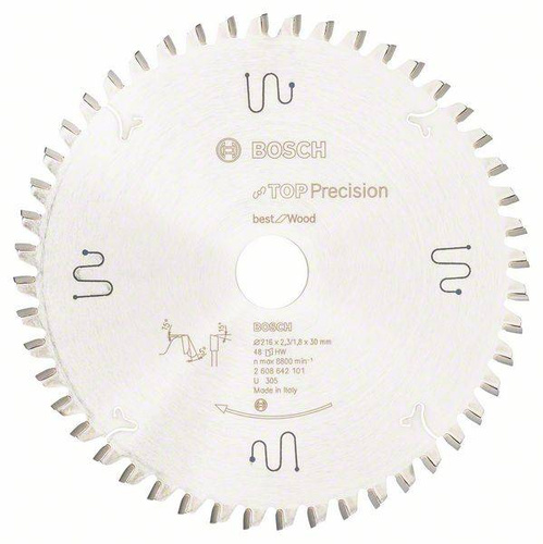Tarcza pilarska Top Precision Best for Wood 216x30 Bosch 2608642101