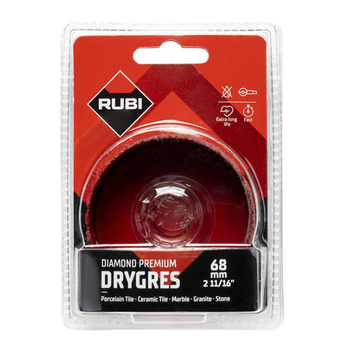 Wiertło Rubi 06978 DRYGRES PREMIUM - 68mm