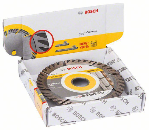 Tarcza diamentowa Bosch 2608615060 o średnicy 125 mm - zestaw 10 szt.