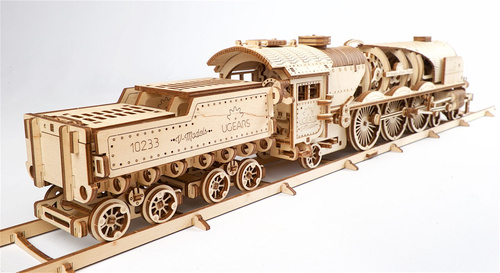 Lokomotywa V-Express UGEARS 70058