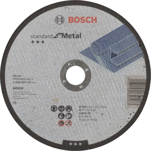 Tarcza tnąca do metalu 180 mm do cięcia prostego BOSCH 2608619769