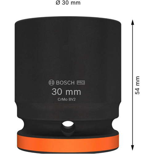 Nasadka udarowa 3/4" Bosch 2608003057 rozmiar 30 mm