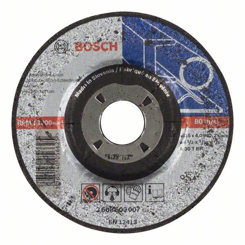 Tarcza ścierna wygięta Expert for Metal A 30 T BF 115x22,23 Bosch 2608600007