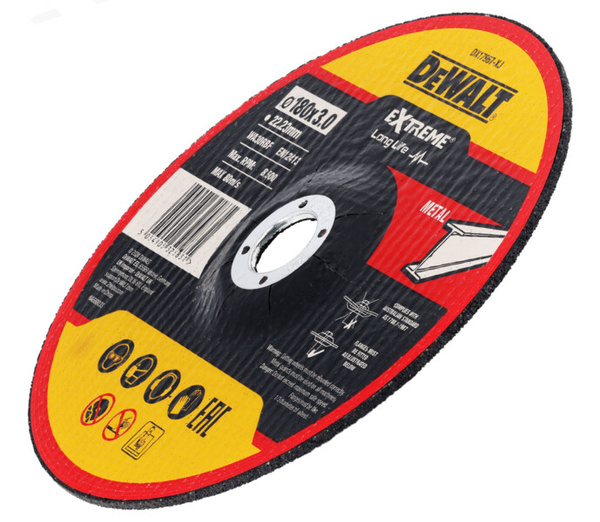 Tarcza tnąca do metalu 180x3,0x22,23 mm Dewalt DX17967-QZ