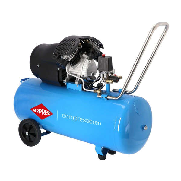 Kompresor dwutłokowy olejowy Airpress HL 425-100V 8 bar 3 KM/2.2 kW 260 l/min 100 l