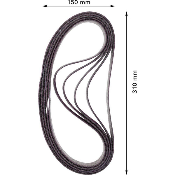 Pas ścierny 40 x 760 mm Bosch Expert 2608901255 (10 sztuk)