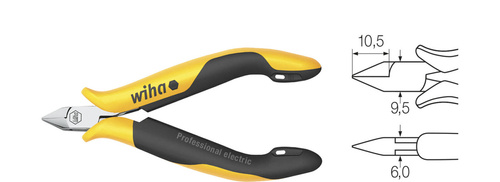 Szczypce cięcia bocznego Wiha 26808