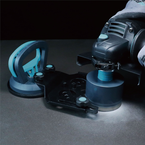 Szablon do płytek metalowy z przyssawką Bihui DBGM