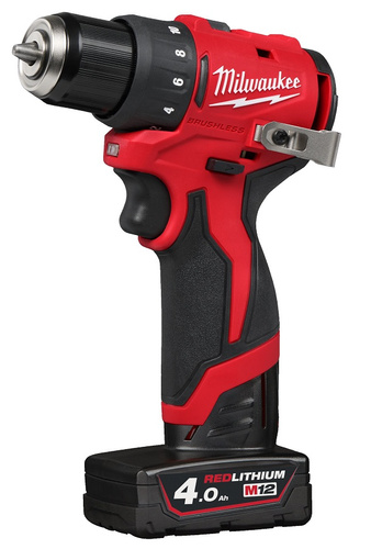 Wiertarko-wkrętarka Milwaukee M12 BLDDRC-402C