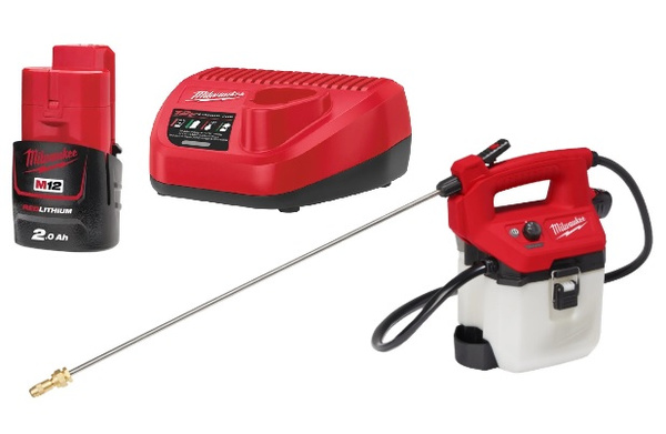 Opryskiwacz akumulatorowy do chemii 3.7 l Milwaukee M12 BHCS3L-201