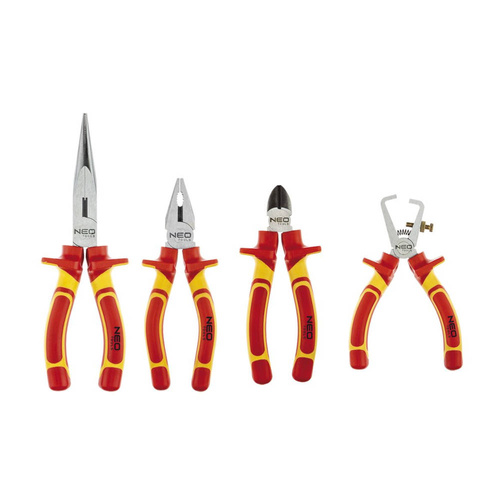 Zestaw szczypiec NEO Tools 4szt. 1000V 01-236
