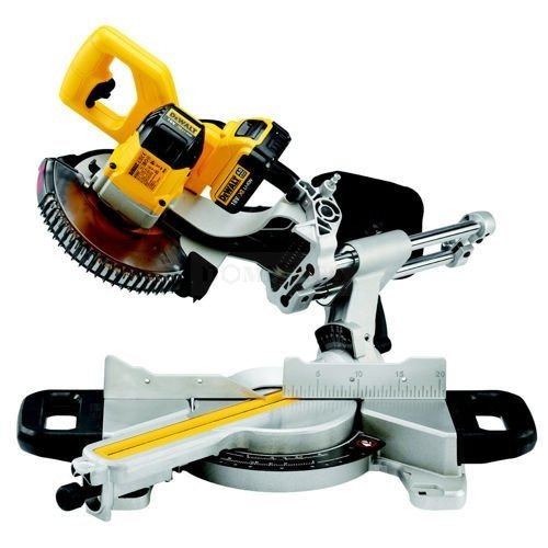 DeWalt DCS365N akumulatorowa pilarka ukosowa z posuwem 184 mm