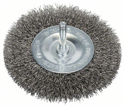 Szczotka tarczowa z drutu falistego 100 × 0,3 mm nierdzewna Bosch 2608622124