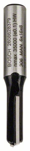Frez prosty, 8 mm, D1 6 mm, L 15,7 mm, G 48 mm Bosch 2608628379