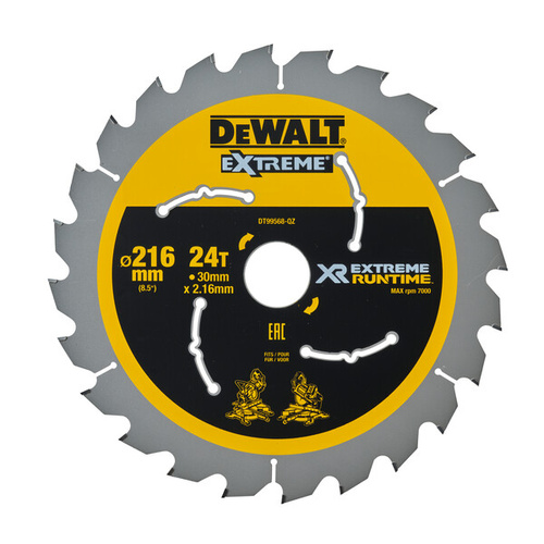 Tarcza do cięcia drewna do ukośnicy 216x30mm 24T Dewalt DT99568-QZ