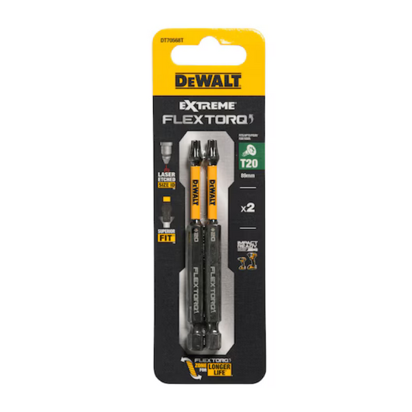 Bity udarowe T20 DeWALT DT70568T-QZ
