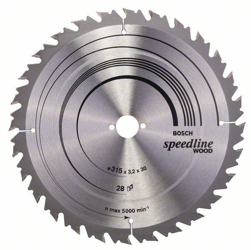 Tarcza pilarska Speedline Wood 315x30 Bosch 2608640682