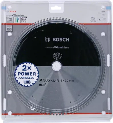 Ostrze do piły tarczowej bezprzewodowej Expert for Aluminium 305 x 2,4 / 1,8 x 30 T96 Bosch 2608837782