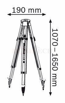 Statyw Bosch BT 170 HD