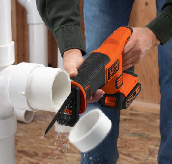Akumulatorowa pilarka szablasta Black&Decker BDCR18N-XJ