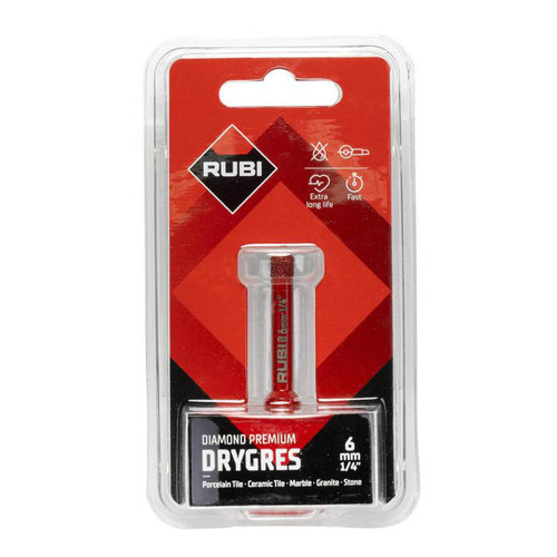 Wiertło Rubi 06900 DRYGRES PREMIUM - 6mm