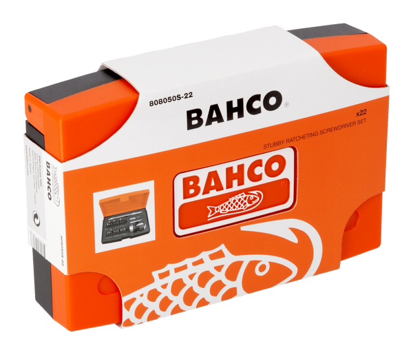 Wkrętak grzechotkowy Bahco 808050S-22 22 elementy