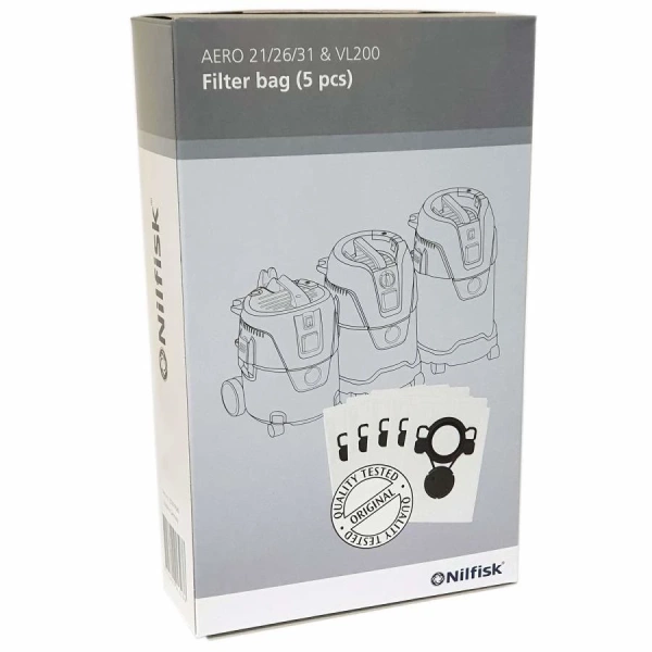 Worki do odkurzacza Nilfisk 107419590 (5 szt.)