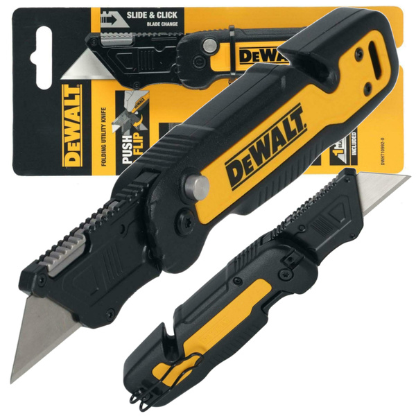 NÓŻ SKŁADANY OSTRZE TRAPEZOWE DEWALT DWHT10992-0